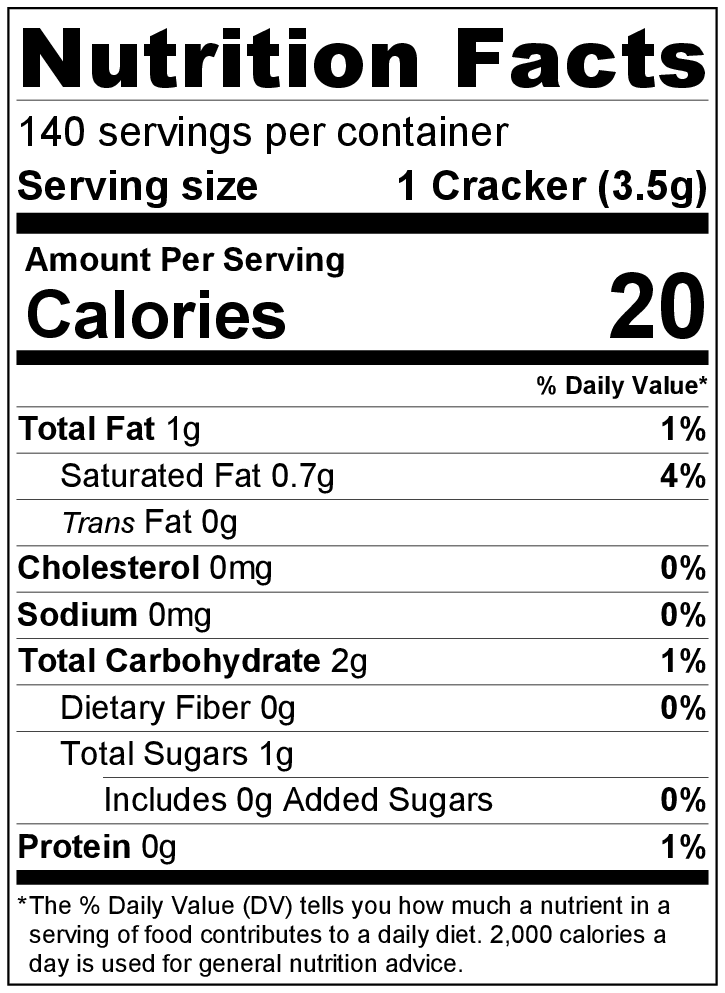 INDVL [1000 Layer Cookies] Cubic Pastry Clear Container // Baked